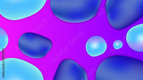 Vector abstract colorful colourful gradient background with fluid shapes