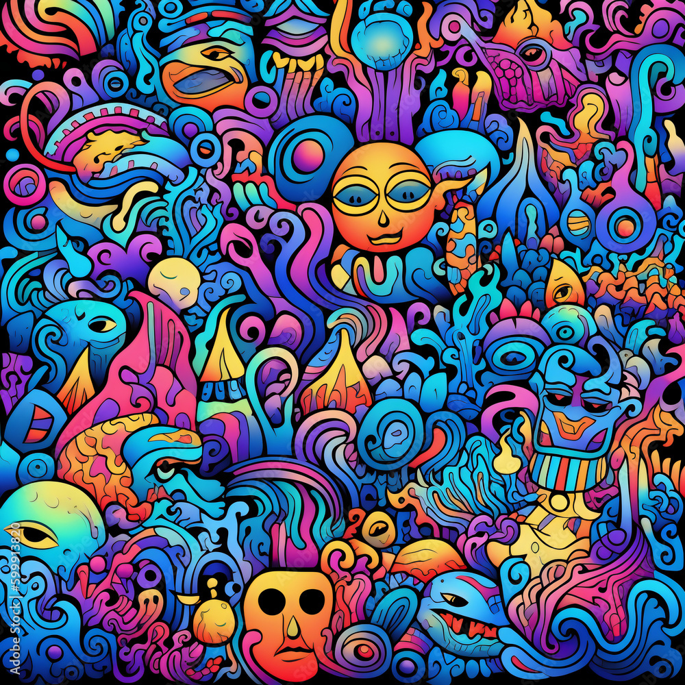 Generative Trippy Clipart Patterns to Spin Your World. Generative Trippy Clipart Patterns to Spin Your World.