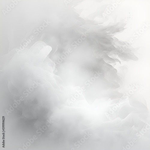 White. Mist cloud. Background,. Minimalism,