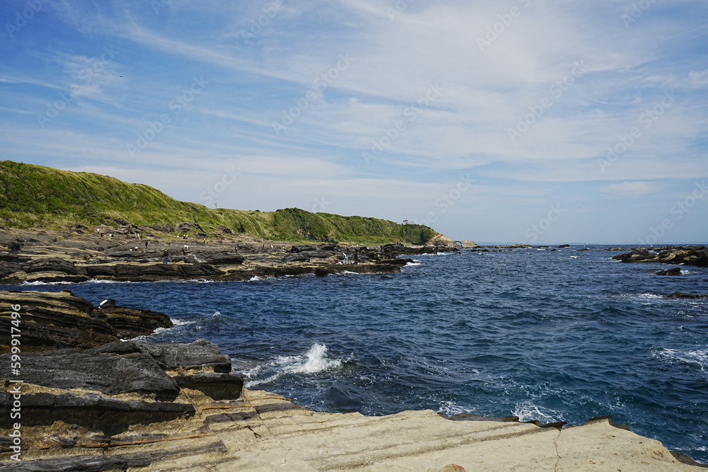 Jyogashima Island Seashore in Kanagawa, Japan - 日本 神奈川 城ヶ島 海岸