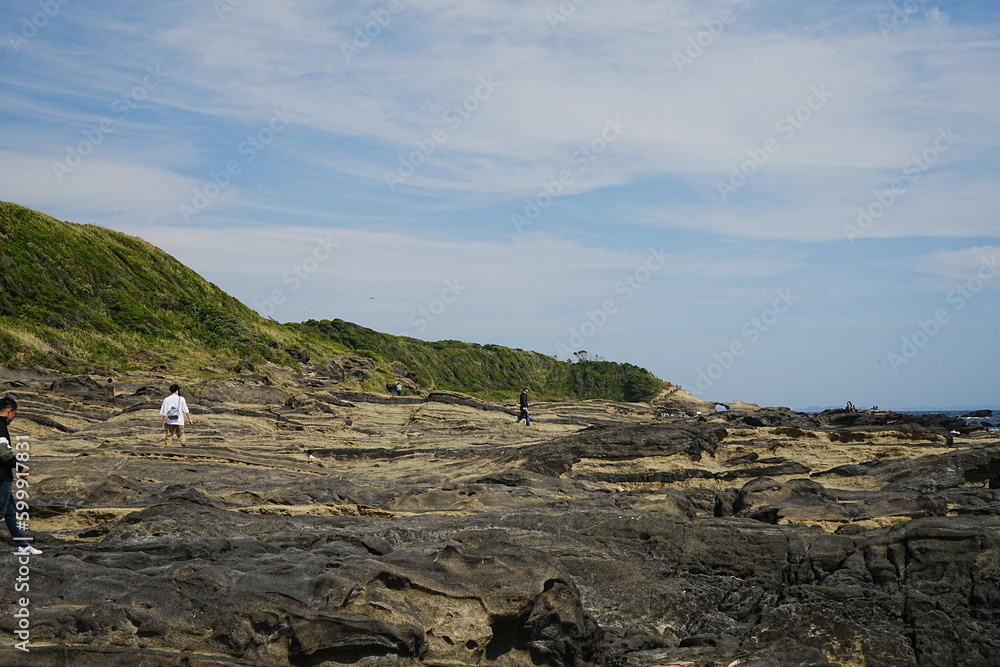 Jyogashima Island Seashore in Kanagawa, Japan - 日本 神奈川 城ヶ島 海岸 Jyogashima Island Seashore in Kanagawa, Japan - 日本 神奈川 城ヶ島 海岸