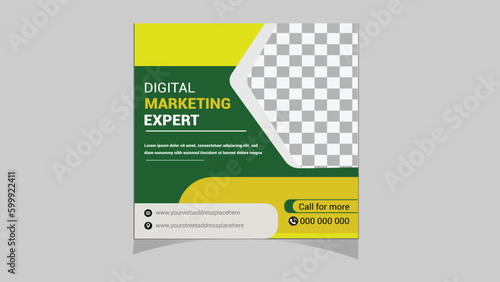 business social media design template