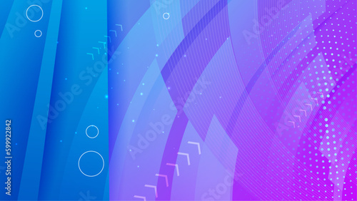 Принти на полотні Vector colorful colourful flat geometric background