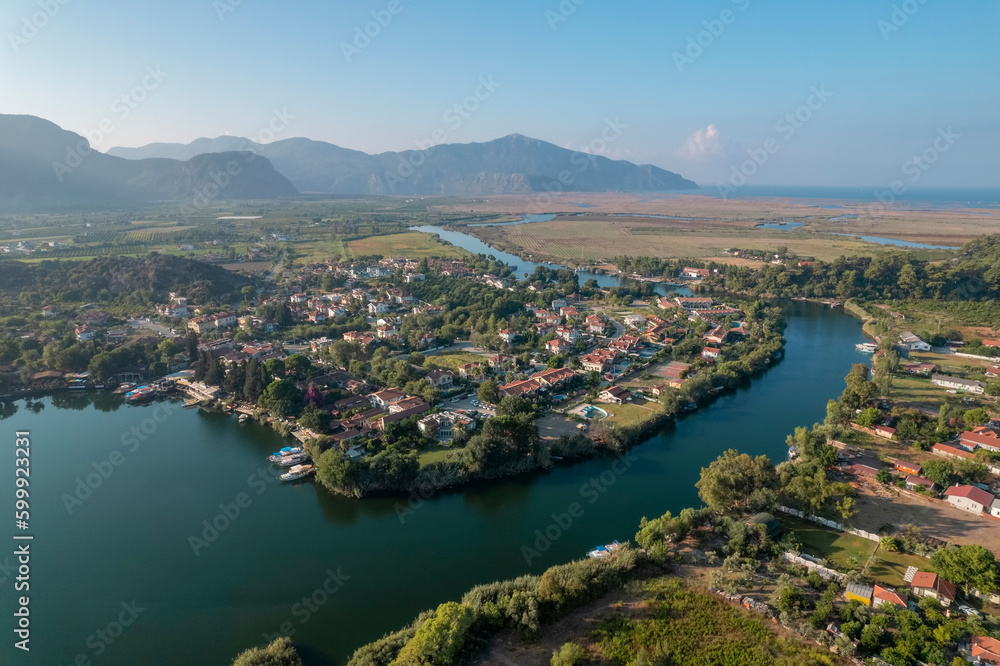 Dalyan, one of the most beautiful tourism regions of Turkey