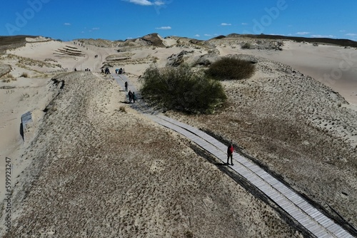 Negyvosios kopos, dunes, dead dunes at Neringa, Lithuanua photo