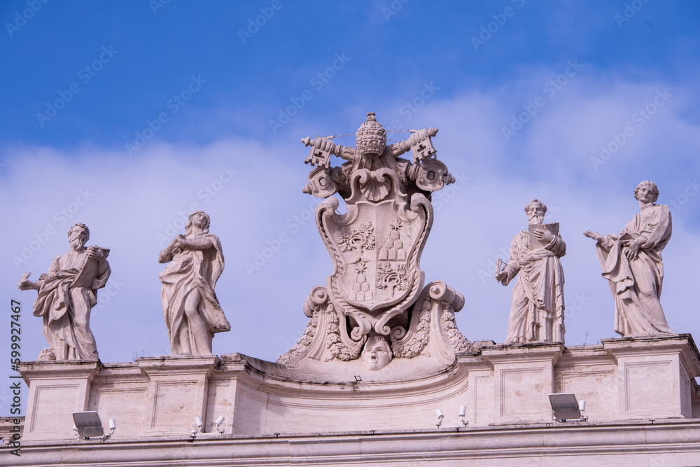 Coat of Arms, Saint Peter's Basilica, Vatican, Rome	