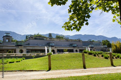 valvital thermes chevalley aix les bains town spa modern thermal center Auvergne-Rhône-Alpes region France