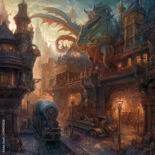 Steampunk City