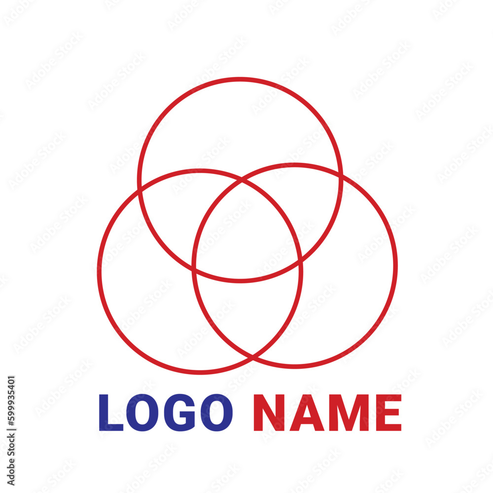 circle and circle vector logo design circle and circle vector logo design