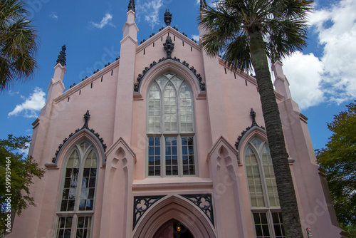 Fototapete The historic French Huguenot Church, Charleston, SC