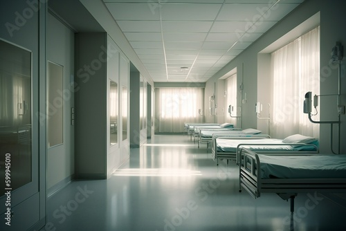 AI Generative. Revitalizing Patient Care: Transforming Empty Rooms into Healing Spaces