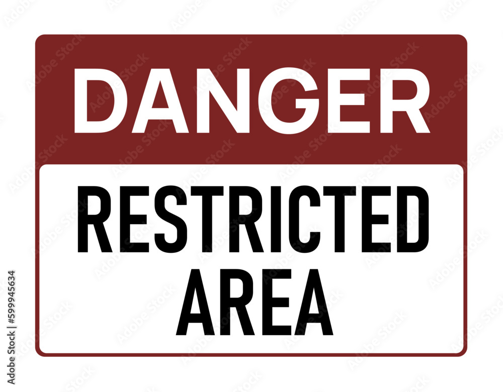 private property sign, restricted area, authorised personnel only. video surveillance area. keep out sign. no trespassing. staff only. do not enter. no access. warning . closed. do not cross. danger