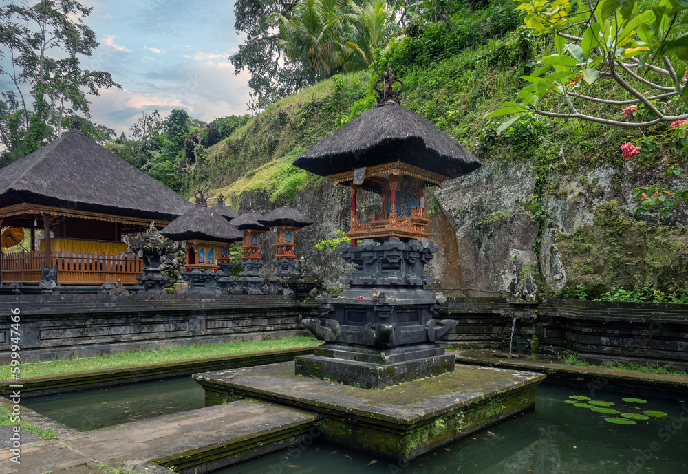 Goa Gajah, or Elephant Cave Temple, near Ubud, Bali, Indonesia