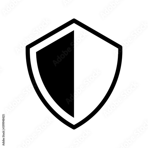 Shield icon. sign for mobile concept and web design. vector illustration