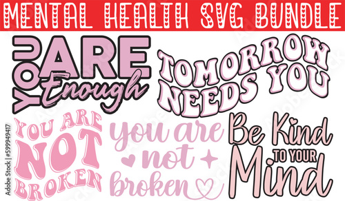  Mental Health SVG Cut Files Bundle  Mental Health SVG Bundle  Mental Health SVG  Mental Health Awareness Bundle