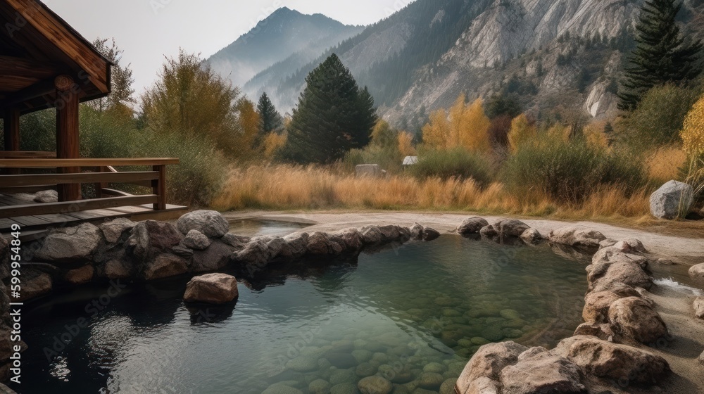 Obraz premium Misty Mountains