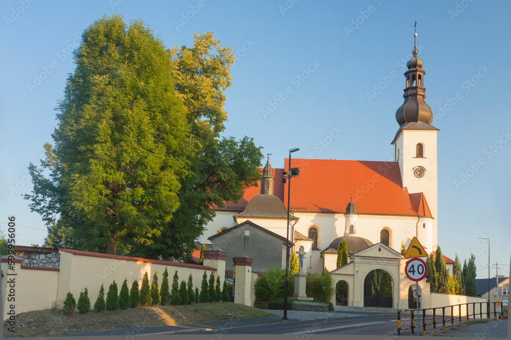 Poland, Upper Silesia, Gliwice, Labedy Assumption of Mary Church