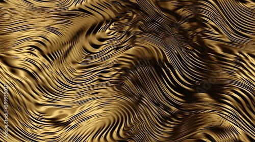 waving gold foil background texture
