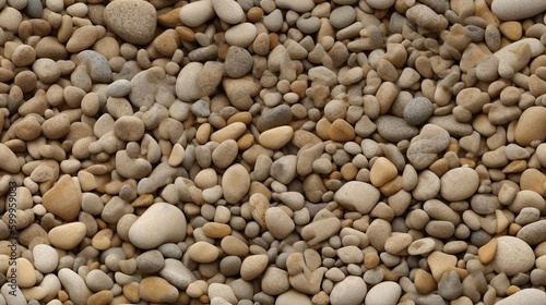 close up of small river rocks texture wallpaper