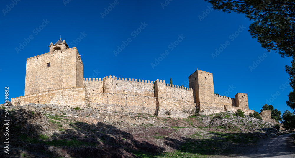The Alcazaba of Antequera a Moorish fortress in southern Spain
