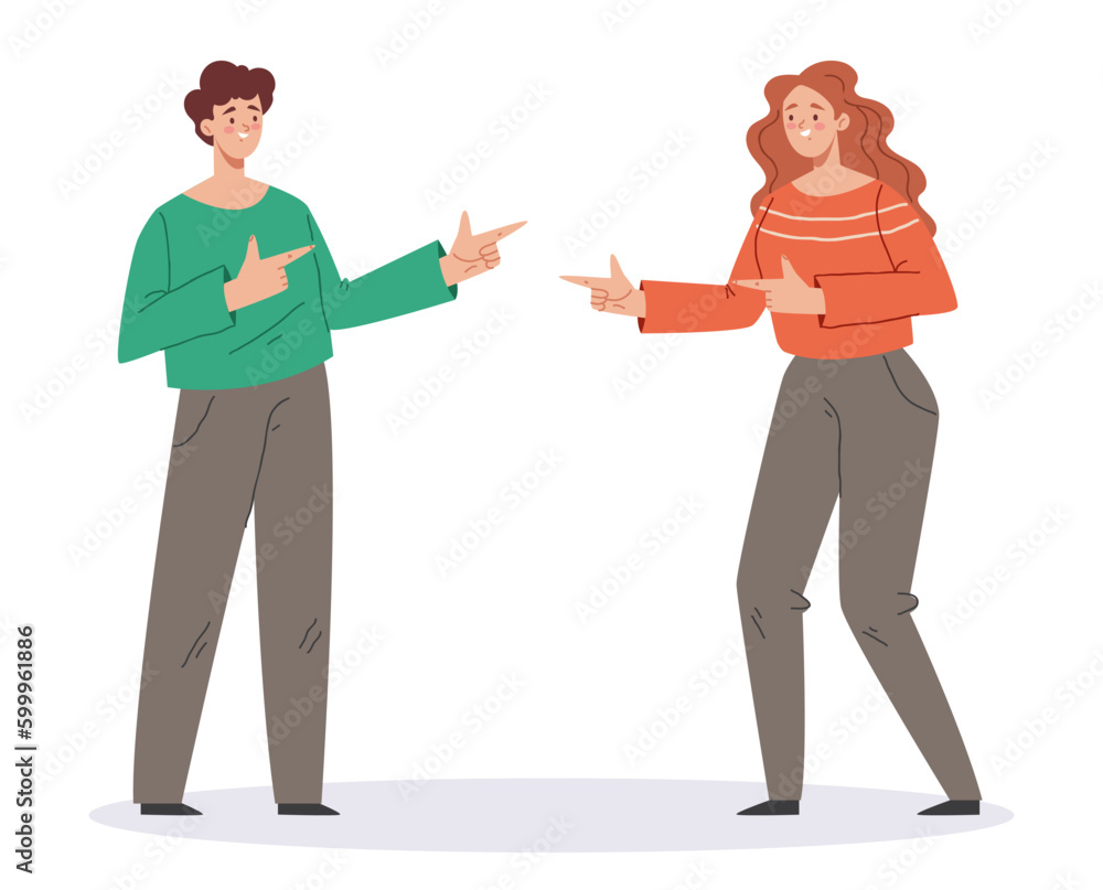 People man woman friends support each other concept. Vector graphic design illustration People man woman friends support each other concept. Vector graphic design illustration