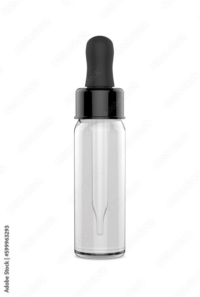 Perfume Oil Vial Glass Dropper Sampler Bottle with Clear Liquid 3D Rendering Perfume Oil Vial Glass Dropper Sampler Bottle with Clear Liquid 3D Rendering