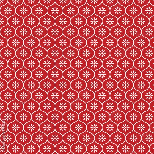 Indian traditional floral pattern. Seamless mandala pattern background. Vector artistic colorful style saree pattern background.