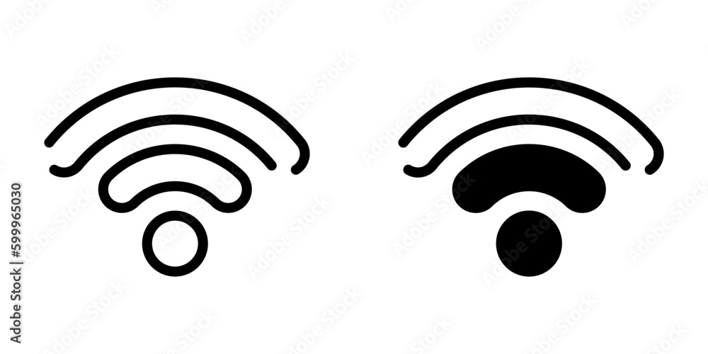 Wifi icon. sign for mobile concept and web design. vector illustration Wifi icon. sign for mobile concept and web design. vector illustration