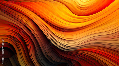 Abstract background. Wallpaper with 3D abstract patterns 