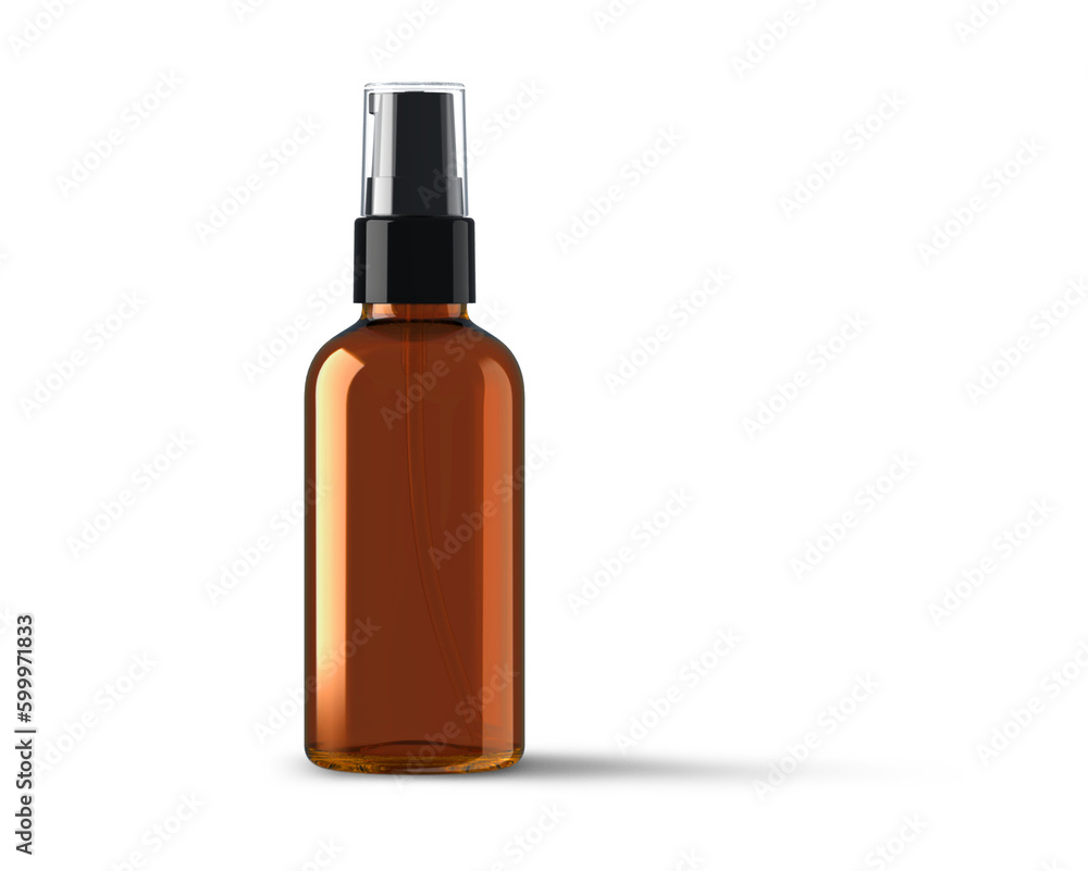 Cosmetic Spray Bottle Dispenser Container Isolated 3D-Rendering
