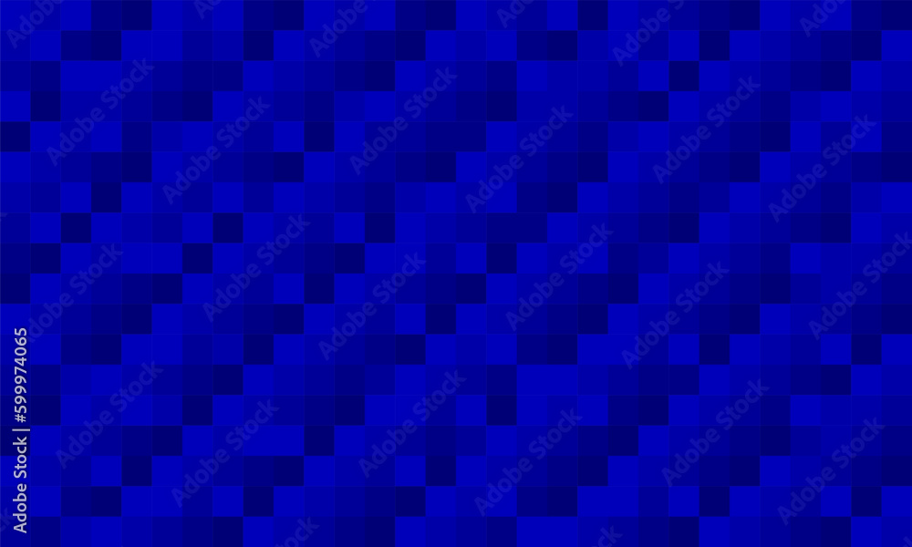 Blue Pixel seamless pattern. Geometric style. Square tiled vector mosaic Blue Pixel seamless pattern. Geometric style. Square tiled vector mosaic
