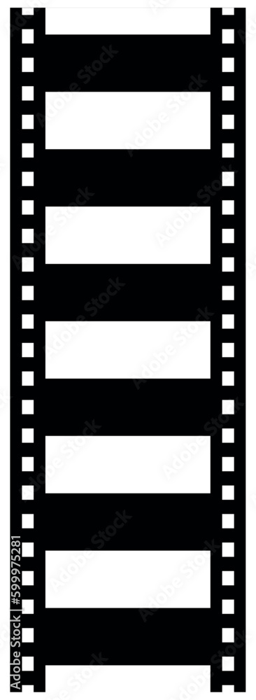 Film Strip icon. Movies Flim background with Flim roll Film Strip icon. Movies Flim background with Flim roll
