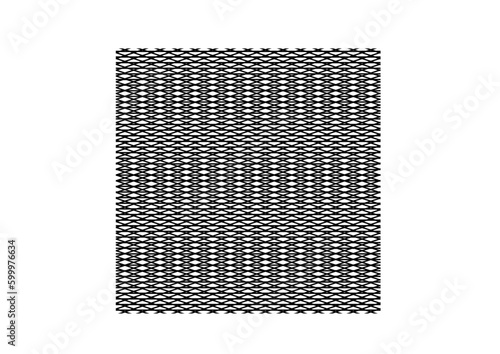 interessante quadratische fläche mit komplexen strukturen aus streifen und gitter und glanzeffekt, modern art,
