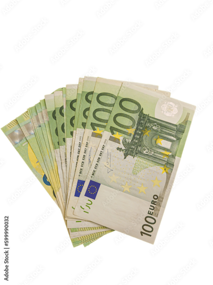 Euro banknote wallpaper. Close up of money. Finance, banking, savings, rise and money and inflation concept in Europe Euro banknote wallpaper. Close up of money. Finance, banking, savings, rise and money and inflation concept in Europe