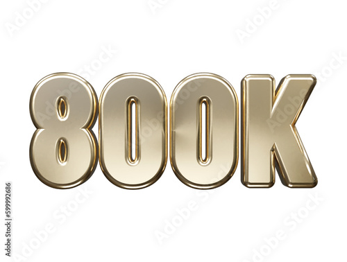 Follower text effect vector rendering illustration