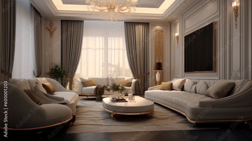 Obraz premium Luxury Interior Design Project