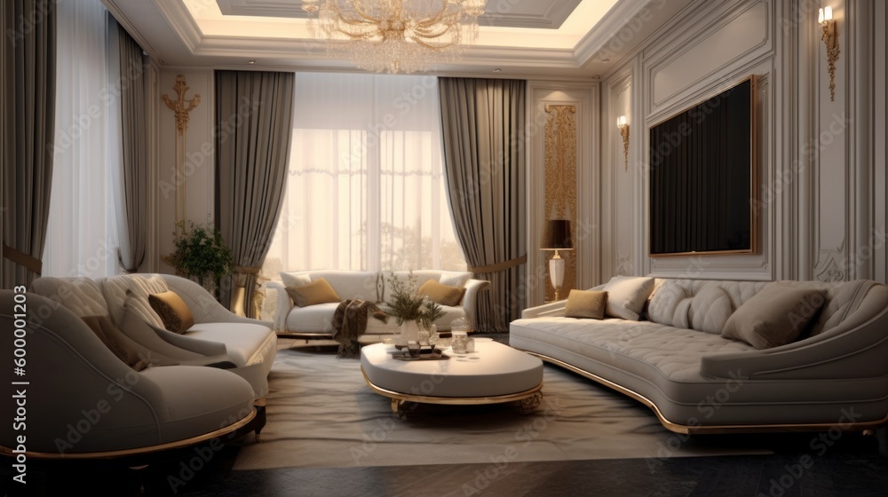 Fototapeta premium Luxury Interior Design Project