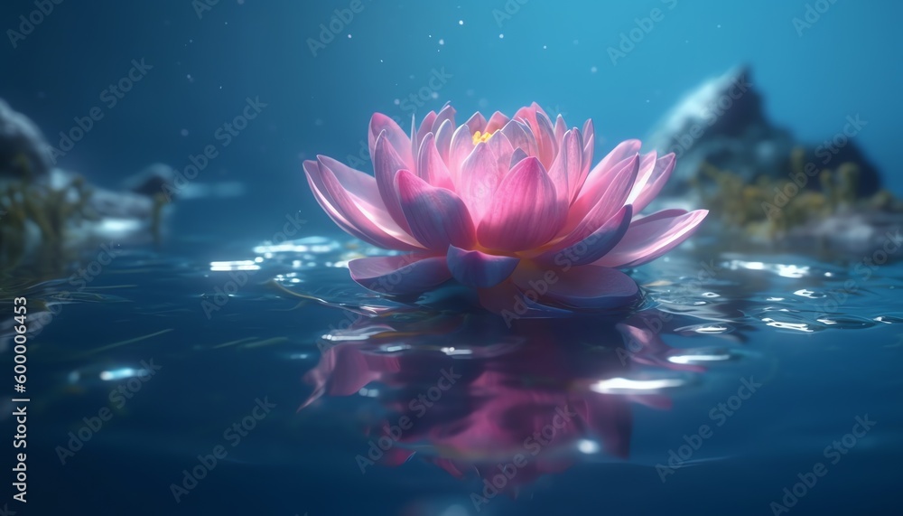 lotus flower in the water