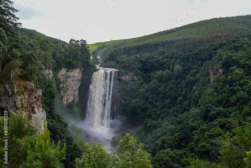 Karkloof waterfall in midlands meander KZN