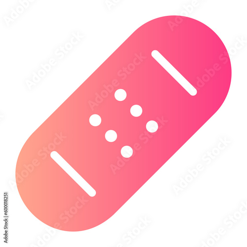 bandage gradient icon