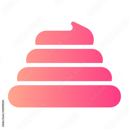 poo gradient icon