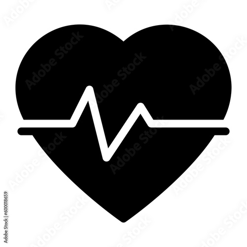 heart glyph icon
