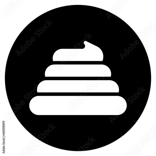 poo glyph icon