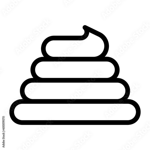 poo line icon