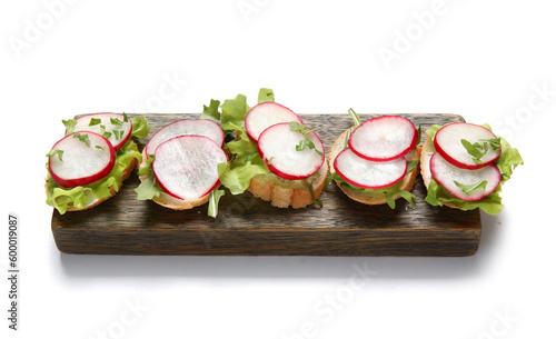Open faced sandwiches with ...
