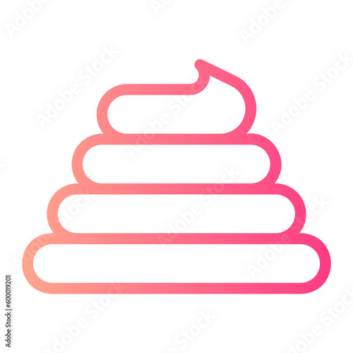 poo gradient icon