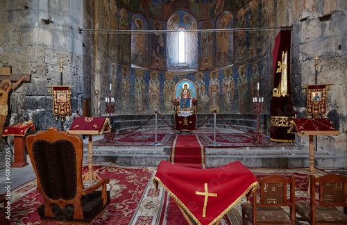 The Medieval Akhtala Monastery in Alaverdi, Armenia photo