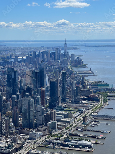 Aerial view of Midtown, Manhattan in New York City on May 6, 2023.