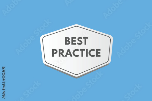 Best Practice text Button. Best Practice Sign Icon Label Sticker Web Buttons