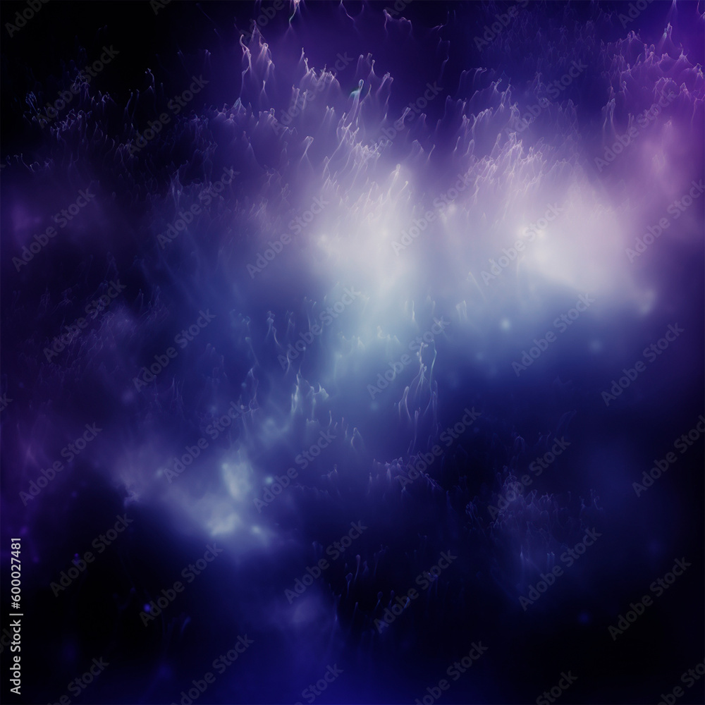 Naklejka premium Dark purple fog abstract background Generative AI